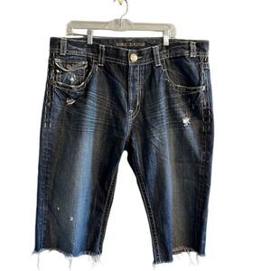 MEK Denim Men’s size W 40 denim jeans shorts Jorts baggy Skater